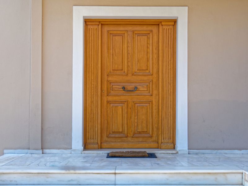 Elegant Wood Door